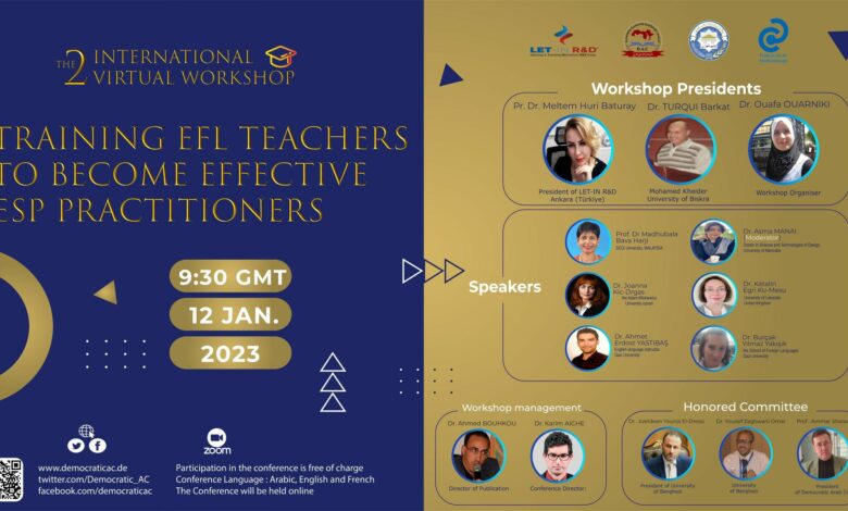 Training EFL Teachers to Become Effective ESP Practitioners